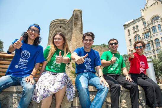 Baku in Azerbaijan