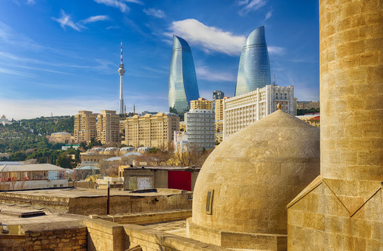 Baku in Azerbaijan